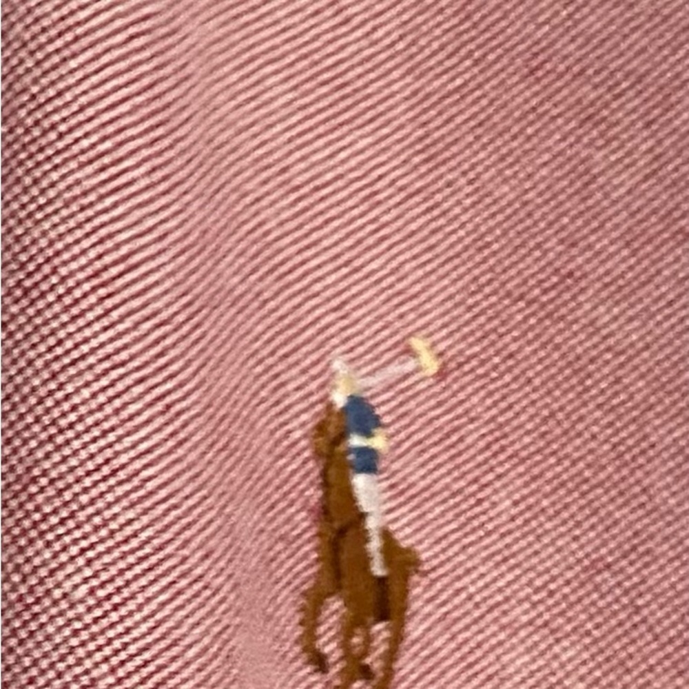 Ralph Lauren NWOT flesh pony logo LS L men’s shirt